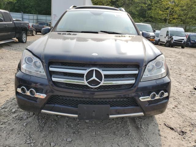 4JGBF7BE1BA638923 - 2011 MERCEDES-BENZ GL 450 4MATIC BLUE photo 5