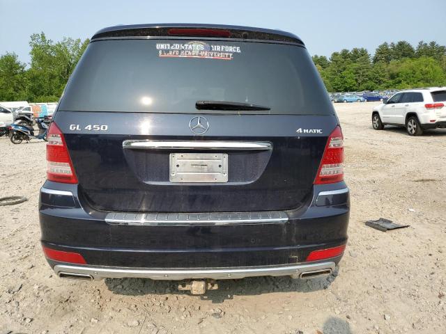 4JGBF7BE1BA638923 - 2011 MERCEDES-BENZ GL 450 4MATIC BLUE photo 6