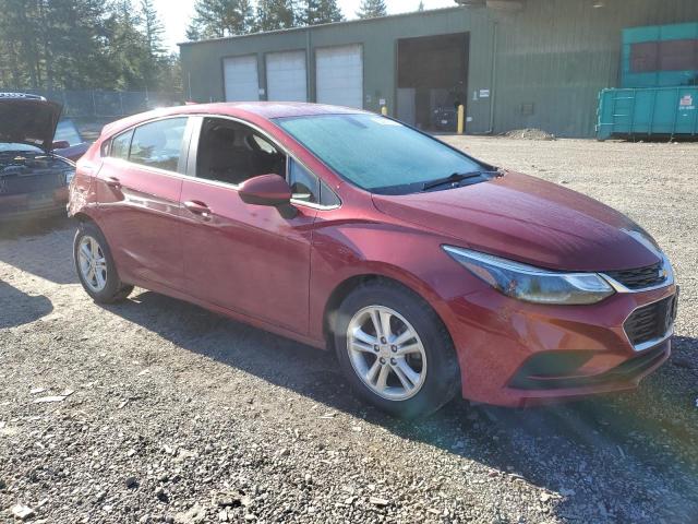 3G1BE6SM9JS653653 - 2018 CHEVROLET CRUZE LT RED photo 4