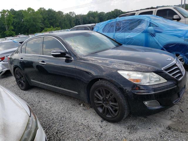 KMHGC4DF4BU134108 - 2011 HYUNDAI GENESIS 4.6L BLACK photo 4