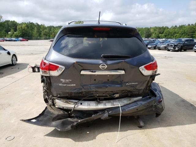 5N1AR2MN9EC665119 - 2014 NISSAN PATHFINDER S GRAY photo 6
