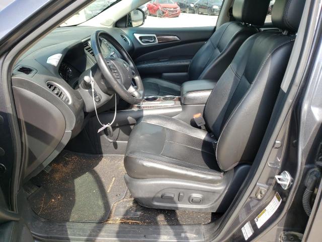 5N1AR2MN9EC665119 - 2014 NISSAN PATHFINDER S GRAY photo 7