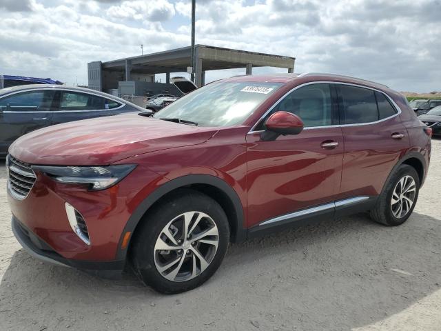 LRBFZNR40MD103919 - 2021 BUICK ENVISION ESSENCE RED photo 1