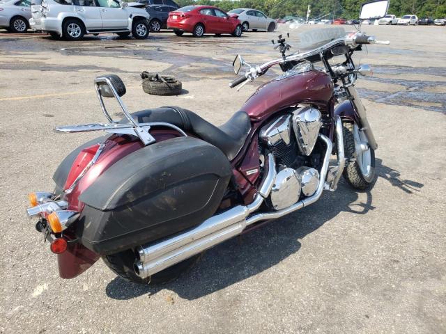 JH2SC6674BK100186 - 2011 HONDA VT1300 CT MAROON photo 4