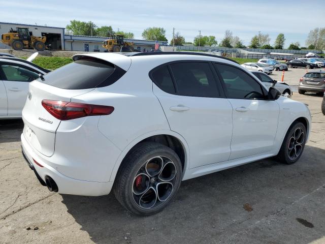 ZASPAKBN3N7D32522 - 2022 ALFA ROMEO STELVIO TI WHITE photo 3