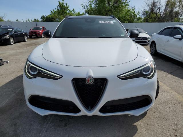 ZASPAKBN3N7D32522 - 2022 ALFA ROMEO STELVIO TI WHITE photo 5