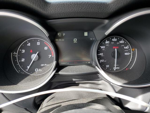 ZASPAKBN3N7D32522 - 2022 ALFA ROMEO STELVIO TI WHITE photo 9