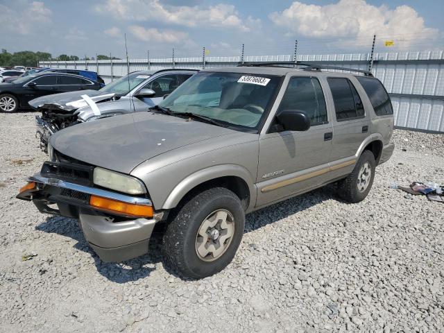 1GNDT13X74K137011 - 2004 CHEVROLET BLAZER TAN photo 1