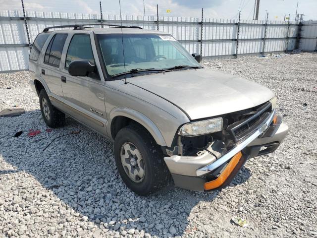 1GNDT13X74K137011 - 2004 CHEVROLET BLAZER TAN photo 4