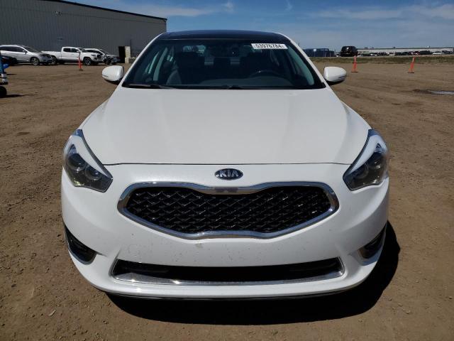 KNALN4D75F5192845 - 2015 KIA CADENZA PREMIUM WHITE photo 5