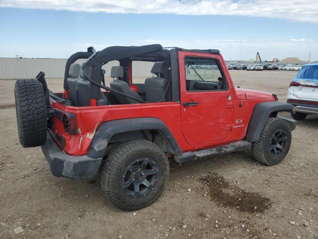 1J4FA24129L751516 - 2009 JEEP WRANGLER X RED photo 3