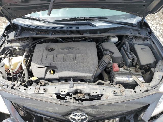 2T1BU4EE6CC831747 - 2012 TOYOTA COROLLA BASE Графитовый фото 11