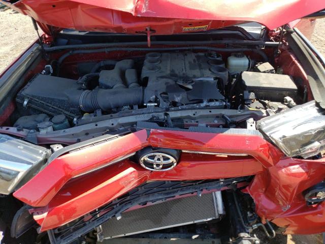 JTEBU5JR7L5796837 - 2020 TOYOTA 4RUNNER SR5/SR5 PREMIUM RED photo 12