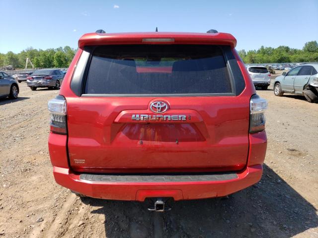 JTEBU5JR7L5796837 - 2020 TOYOTA 4RUNNER SR5/SR5 PREMIUM RED photo 6