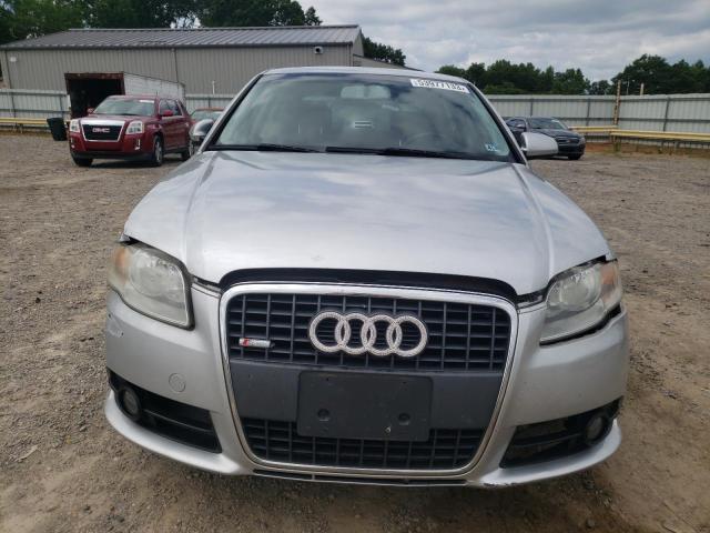 WAUDF78E28A140935 - 2008 AUDI A4 2.0T QUATTRO SILVER photo 5