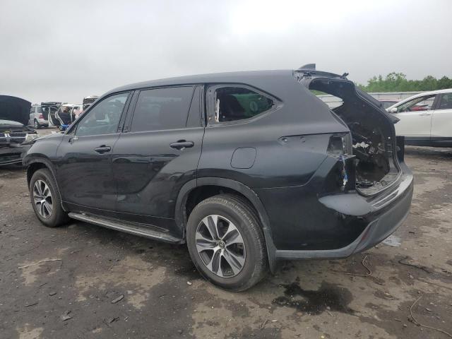 5TDGZRBH4LS504371 - 2020 TOYOTA HIGHLANDER XLE BLACK photo 2