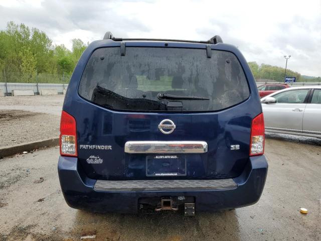 5N1AR18U67C624994 - 2007 NISSAN PATHFINDER LE أزرق صورة 6