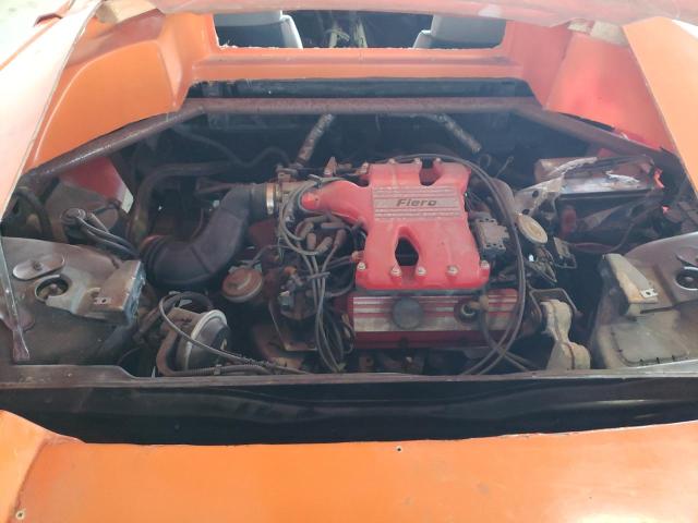 1G2PG9792GP281209 - 1986 PONTIAC FIERO GT ORANGE photo 11