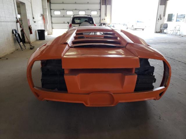 1G2PG9792GP281209 - 1986 PONTIAC FIERO GT ORANGE photo 6