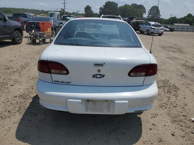 1G1JC524XX7217607 - 1999 CHEVROLET CAVALIER WHITE photo 6