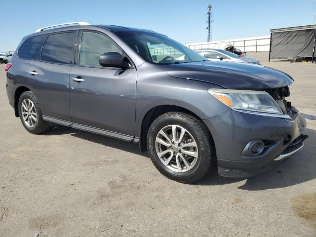 5N1AR2MN1EC692945 - 2014 NISSAN PATHFINDER S GRAY photo 4