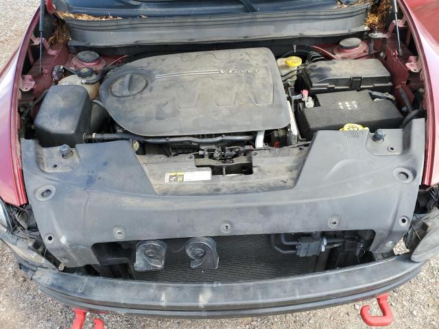 1C4PJMBSXHW557783 - 2017 JEEP CHEROKEE TRAILHAWK MAROON photo 12