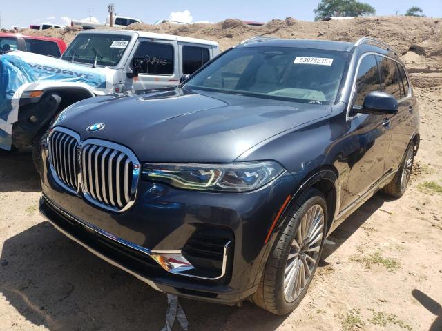 5UXCX4C51KLB39757 - 2019 BMW X7 XDRIVE50I BLUE photo 1