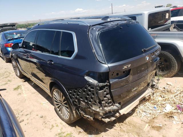 5UXCX4C51KLB39757 - 2019 BMW X7 XDRIVE50I BLUE photo 2