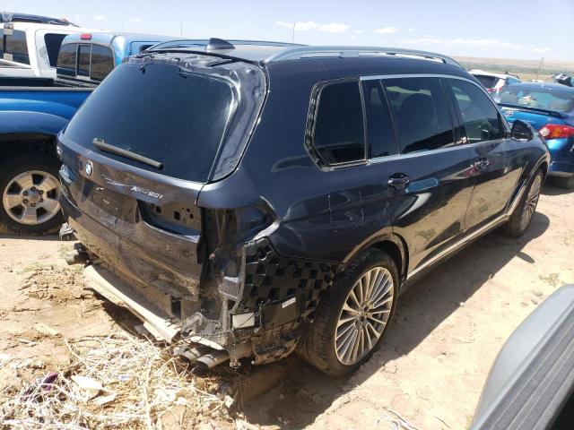 5UXCX4C51KLB39757 - 2019 BMW X7 XDRIVE50I BLUE photo 3