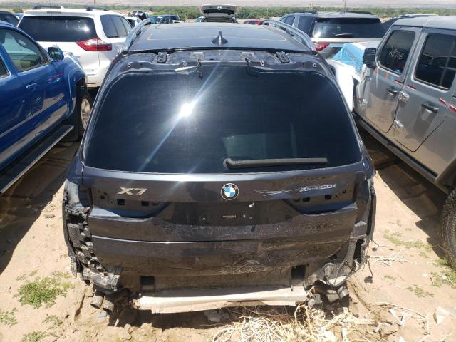 5UXCX4C51KLB39757 - 2019 BMW X7 XDRIVE50I BLUE photo 6