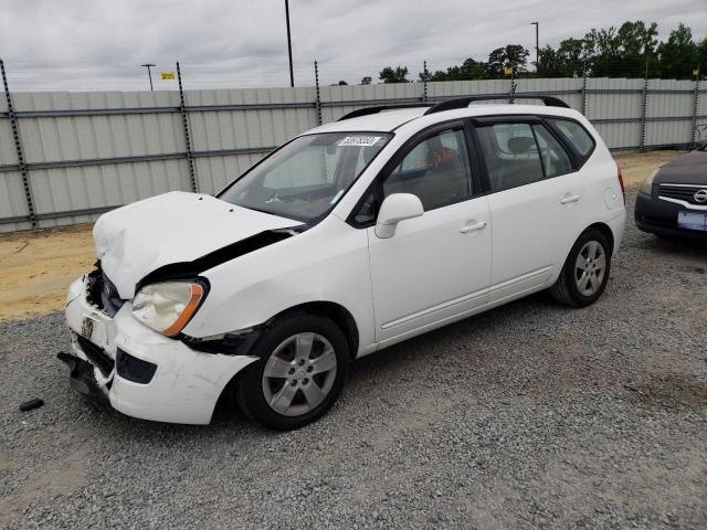 KNAFG528597237784 - 2009 KIA RONDO BASE WHITE photo 1