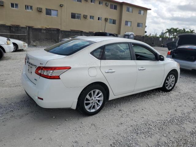 3N1AB7AP9DL739379 - 2013 NISSAN SENTRA S WHITE photo 3