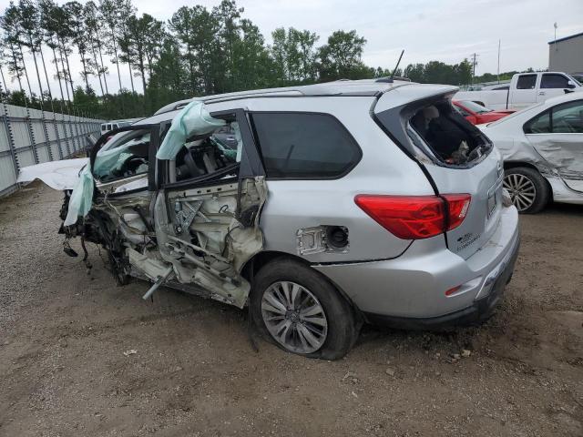 5N1DR2MN0JC655344 - 2018 NISSAN PATHFINDER S SILVER photo 2