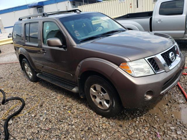 5N1AR18U08C640948 - 2008 NISSAN PATHFINDER S BROWN photo 4