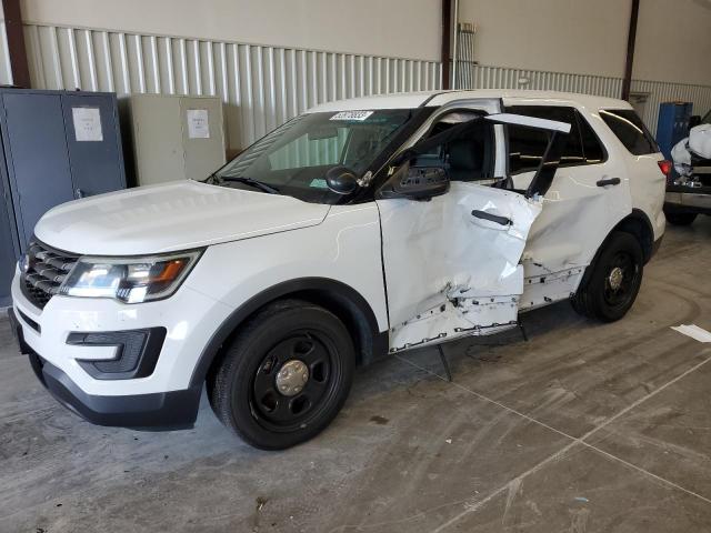 1FM5K8AR0GGC67471 - 2016 FORD EXPLORER POLICE INTERCEPTOR WHITE photo 1