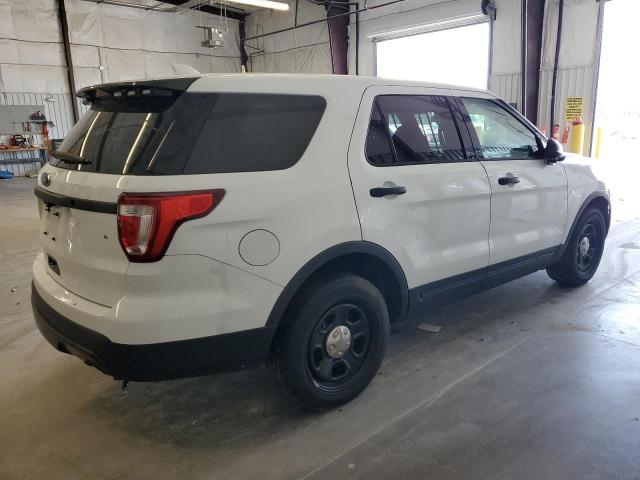 1FM5K8AR0GGC67471 - 2016 FORD EXPLORER POLICE INTERCEPTOR WHITE photo 3