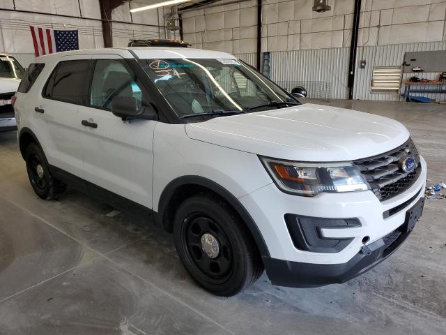 1FM5K8AR0GGC67471 - 2016 FORD EXPLORER POLICE INTERCEPTOR WHITE photo 4