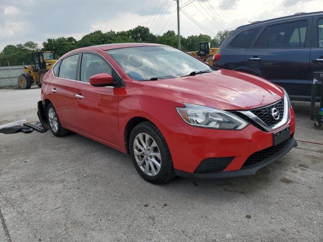 3N1AB7AP3GY329264 - 2016 NISSAN SENTRA S RED photo 4