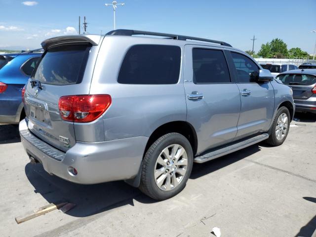 5TDJW5G1XAS027185 - 2010 TOYOTA SEQUOIA LIMITED SILVER photo 3