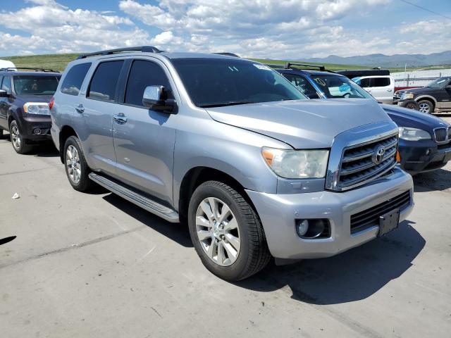 5TDJW5G1XAS027185 - 2010 TOYOTA SEQUOIA LIMITED SILVER photo 4