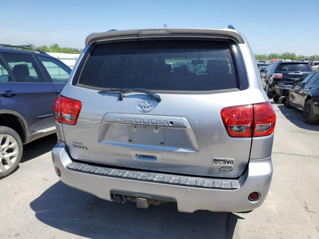 5TDJW5G1XAS027185 - 2010 TOYOTA SEQUOIA LIMITED SILVER photo 6