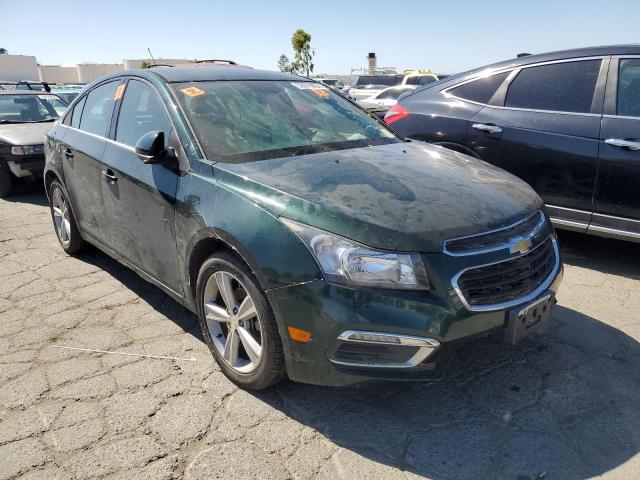 1G1PE5SB5F7168768 - 2015 CHEVROLET CRUZE LT GREEN photo 4