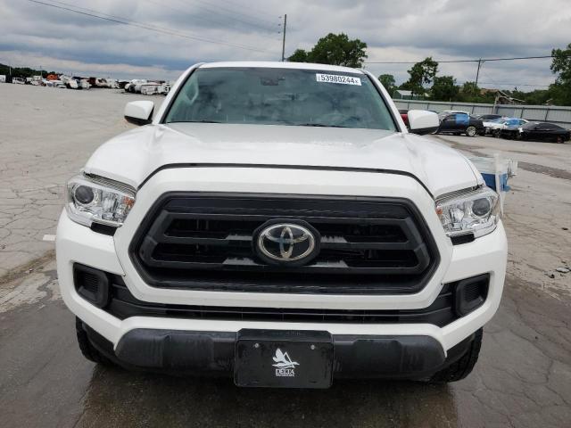 3TMCZ5AN4LM332082 - 2020 TOYOTA TACOMA DOUBLE CAB WHITE photo 5