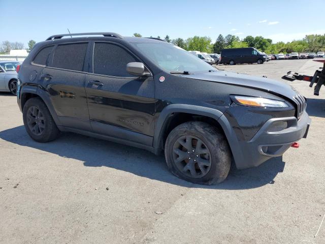 1C4PJMBB3FW668981 - 2015 JEEP CHEROKEE TRAILHAWK 黑色 照片 4
