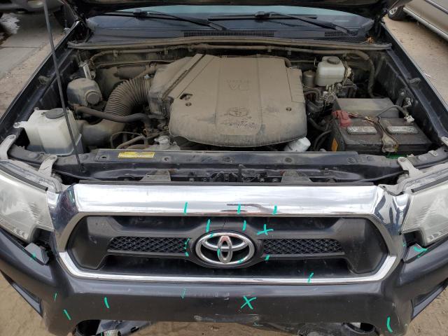 3TMLU4EN7FM200165 - 2015 TOYOTA TACOMA DOUBLE CAB GRAY photo 11