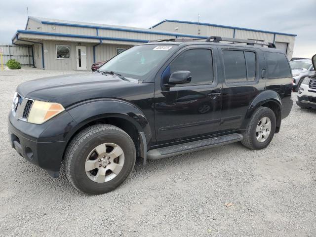 5N1AR18W26C665445 - 2006 NISSAN PATHFINDER LE შავი ფოტო 1