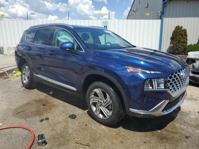 5NMS2DAJ0NH418924 - 2022 HYUNDAI SANTA FE SEL BLUE photo 4