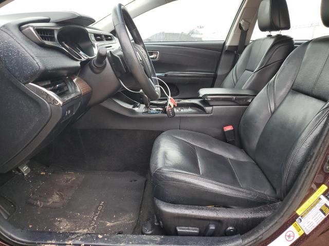 4T1BK1EB4EU125937 - 2014 TOYOTA AVALON BASE 紫色 照片 7