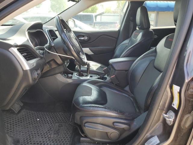 1C4PJMBS0HW589626 - 2017 JEEP CHEROKEE TRAILHAWK GRAY photo 7