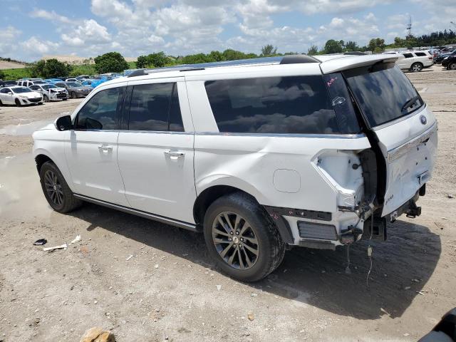 1FMJK1KT4LEA21075 - 2020 FORD EXPEDITION MAX LIMITED WHITE photo 2